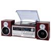 GIRADISCHI STEREO TREVI TT 1072 CON RICEVITORE DIGITALE DAB / DAB+ BLUETOOTH LEGNO